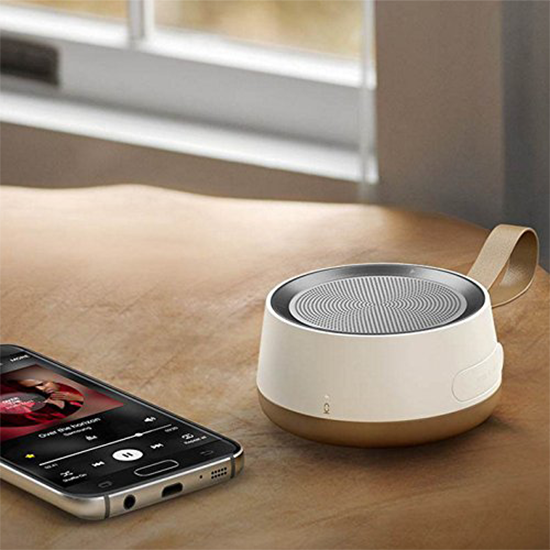 Samsung Wireless Speaker Scoop Design Bluetooth 4.0 (Brown/White)